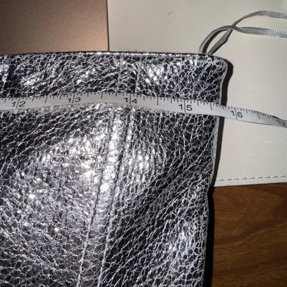 Retrofete Silver Strapless Mini Dress - Picture 10 of 10